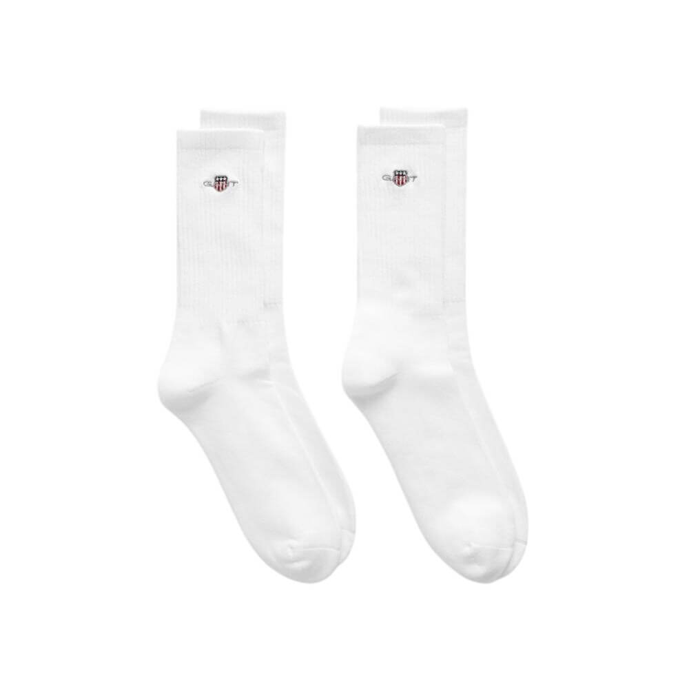 GANT 2-Pack Shield White Sport Socks